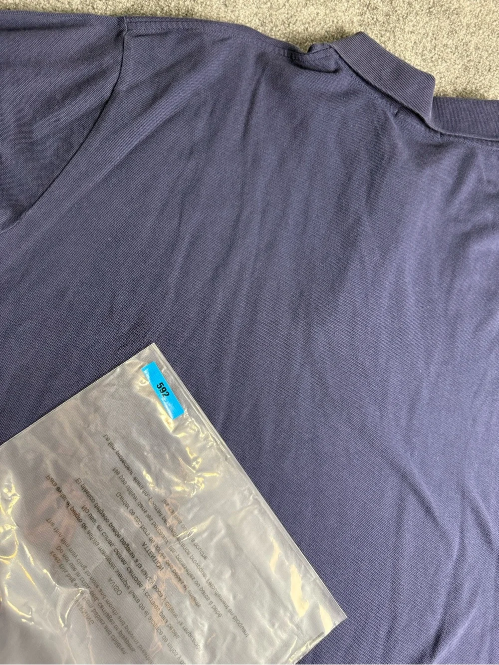 Polo Ralph Lauren Men 3XB Navy Blue Short sleeve classic Polo Nwt